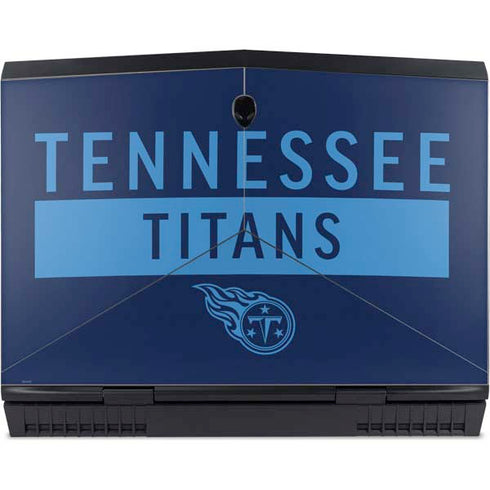 NFL Tennessee Titans Navy Blue Performance Series Dell Alienware Skin